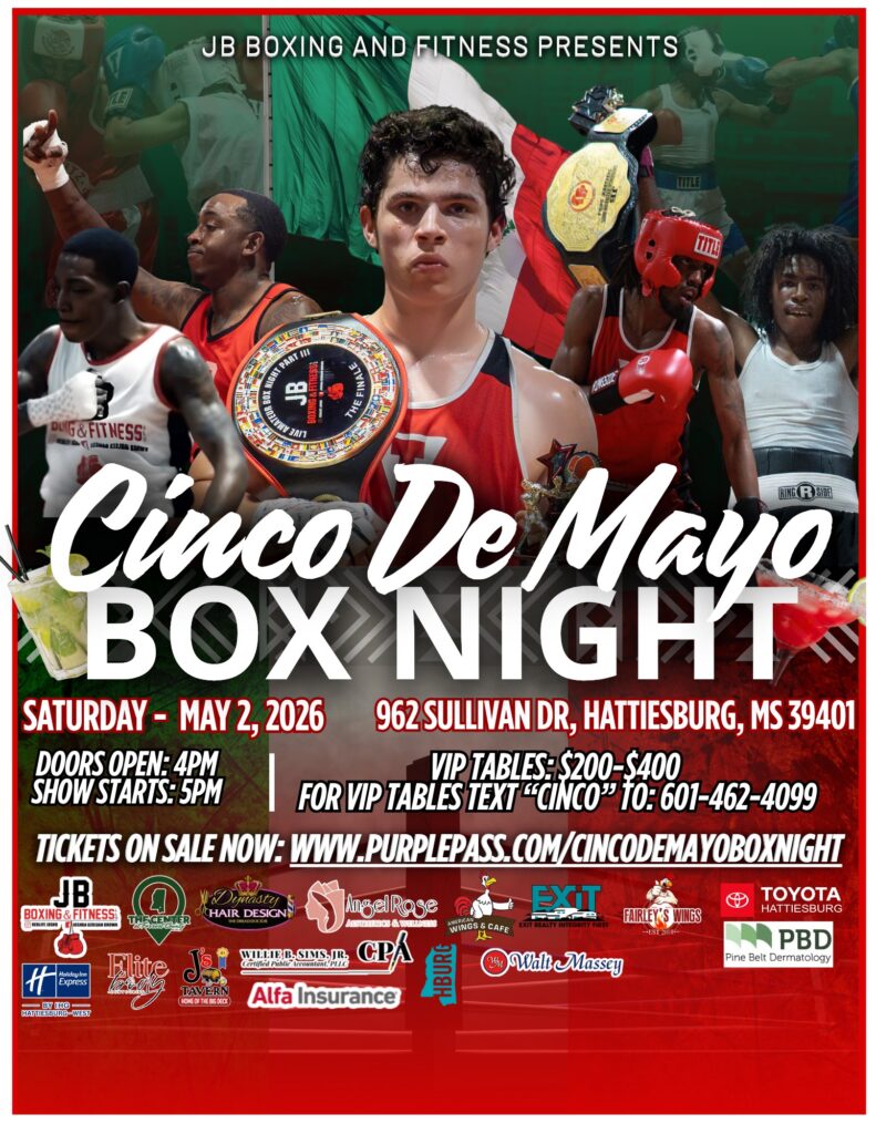 Cinco De Mayo Box Night flyer