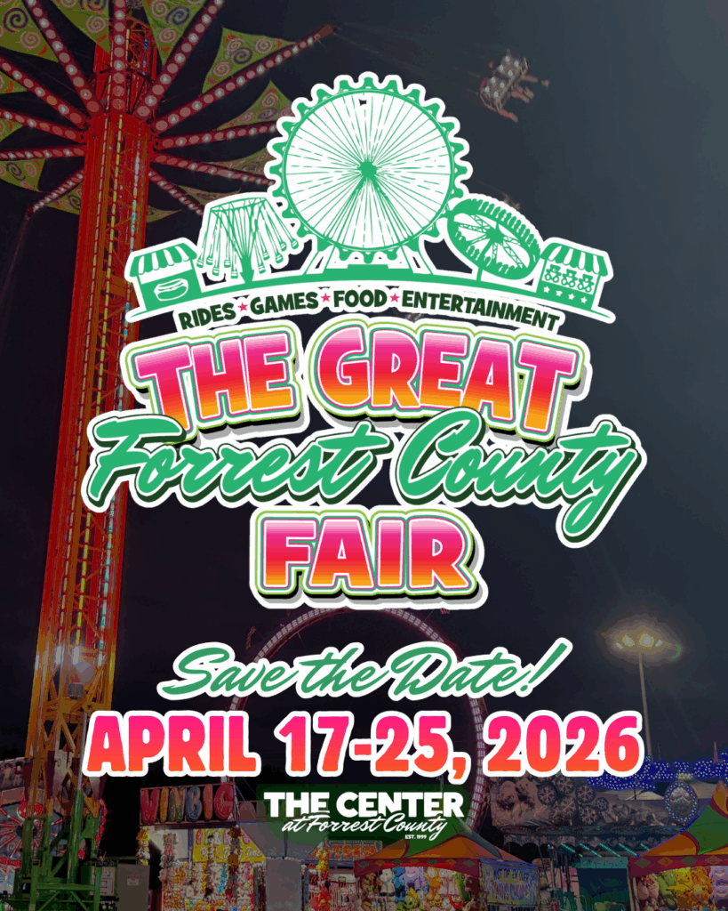 The Great Forrest County Fair logo
