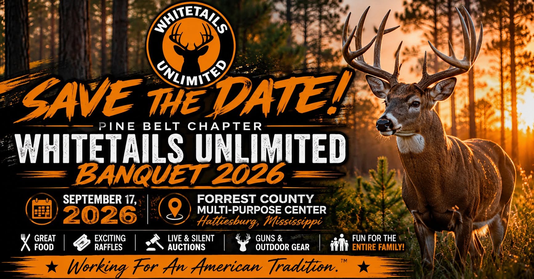 Whitetails Unlimited SAVE THE DATE